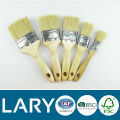 All size hot sale clear varnished flat paint brushes